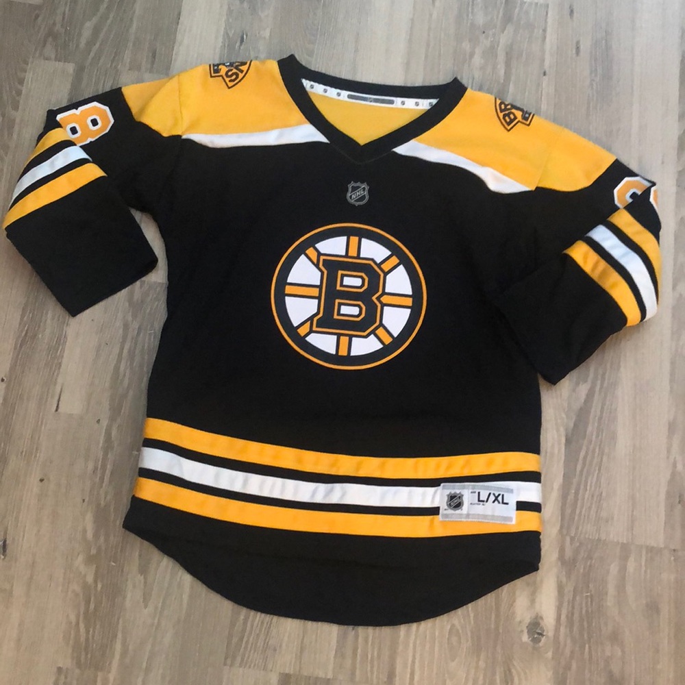NHL Boston Bruins Jersey Pastrnak 88 Kids L/XL
